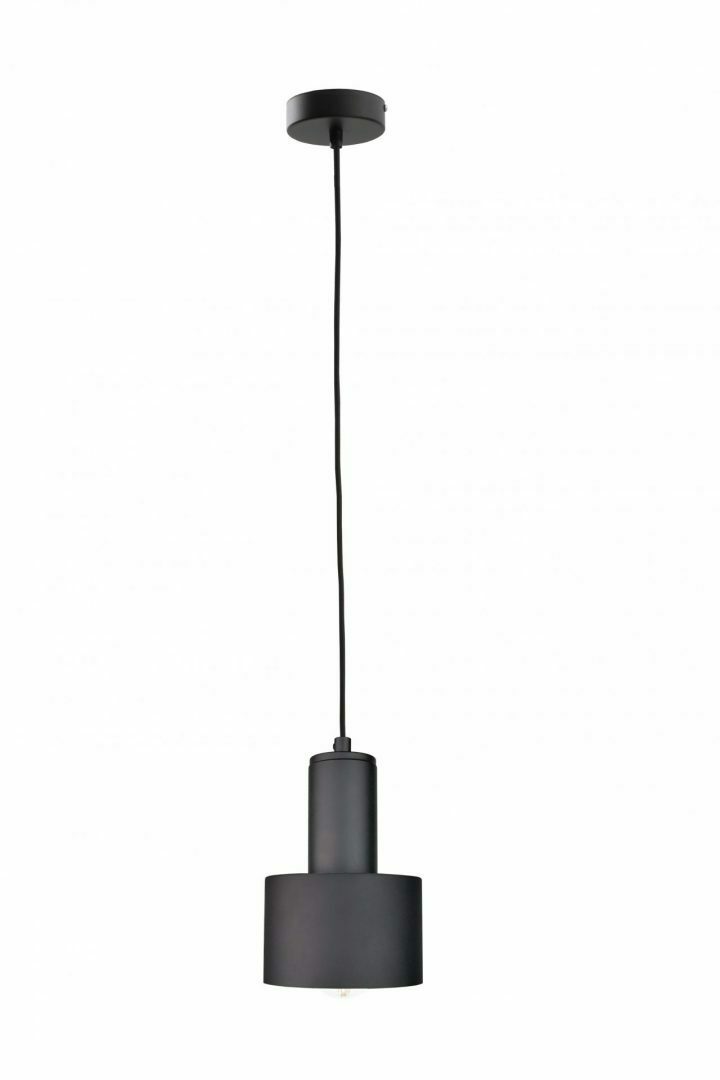 Prüfen Hängelampe 1xE27 LUCE SCHWARZ Hängelampe 1xE27 LUCE SCHWARZ