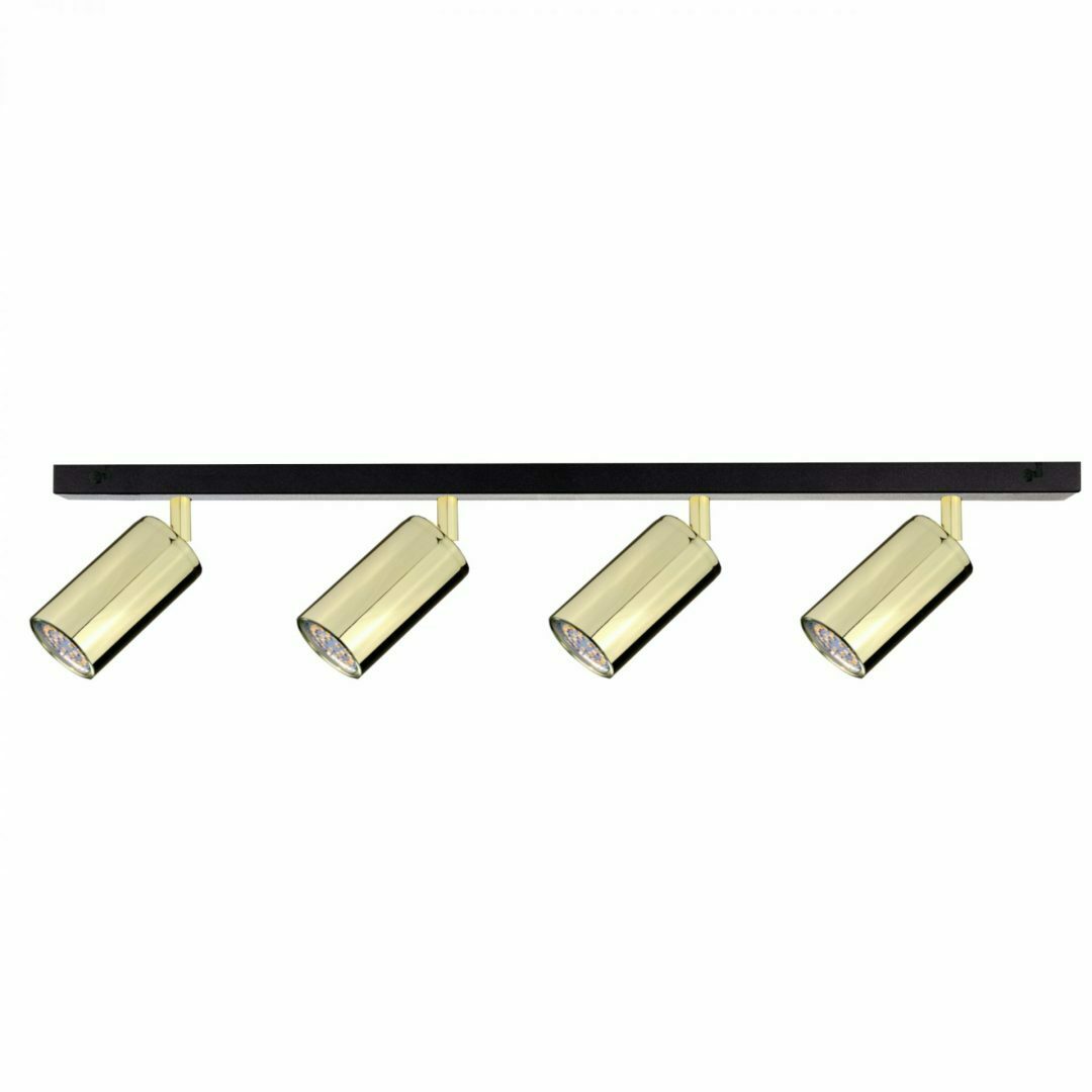 Prüfen Spot 4xGU10 AUGE SCHWARZ GOLD Spot 4xGU10 AUGE SCHWARZ GOLD