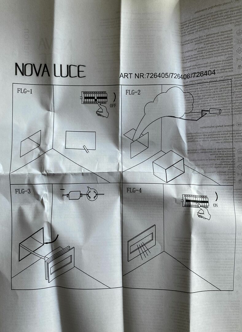 Anzeige Nova Luce Krypton Treppenaußenleuchte 726405 - weiß Nova Luce Krypton Treppenaußenleuchte 726405 - weiß