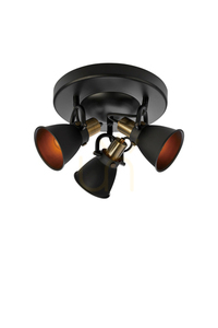 Plafond Markslojd ALTON 3-flammig schwarz Metall 31 cm 107854 small 0