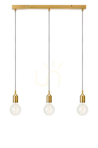 Prüfen Pendelleuchte Markslojd Bronx 3-flammig Braun Metall 68 cm 108097