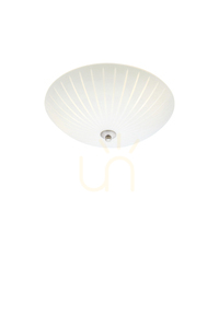 Plafond Markslojd CUT 107758 2-flammig Weiß Stahl Glas 35 cm small 0