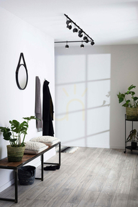 Plafond Markslojd Expand 107971 2-flammig GU10 schwarz 52 cm Metall small 1