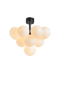 Plafond Markslojd MERLOT 13-flammig Messing Weiß Glas 56 cm 107913 small 0
