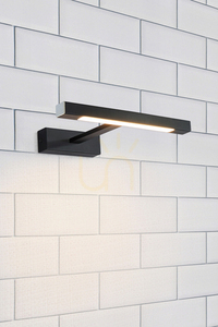Wandlampe Markslojd NEPTUNUS 107910 LED 6W IP44 schwarz Badezimmer small 1
