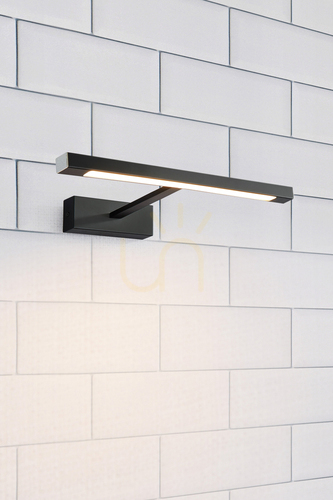 Prüfen Wandleuchte Markslojd NEPTUNUS 107909 LED 9W IP44 schwarz 60 cm