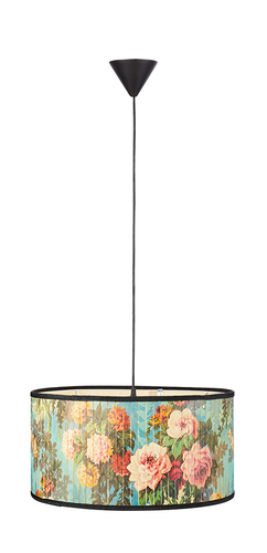 Prüfen Pendelleuchte Markslojd Park 108057 Bambus schwarz 50 cm