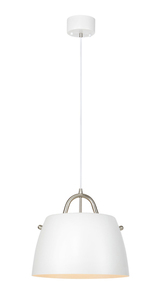 Pendelleuchte Markslöjd Spin 107727 Weiß Stahl 38 cm small 0
