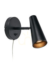Wandlampe Markslojd CREST 108200 schwarz Metall 20 cm small 0