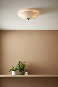 Plafond Markslojd ROSE 108208 weiß schwarz Metall Glas 43 cm small 1
