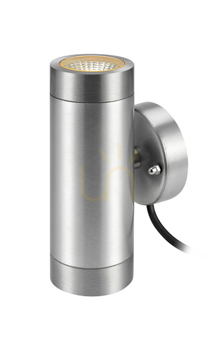 Prüfen Außenwandleuchte Markslojd 108170 2-flammig Aluminium 15 cm 3000K