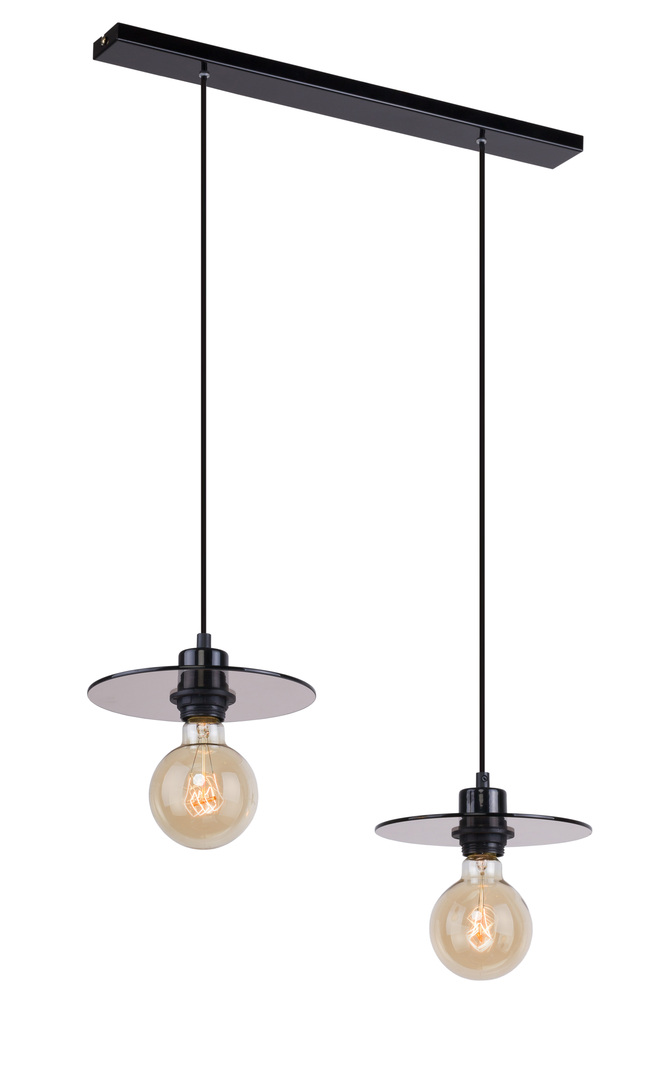 Prüfen Pendelleuchte Aldex Disc 2 LED E27 Metall Glas 2-flammig 999H Pendelleuchte Aldex Disc 2 LED E27 Metall Glas 2-flammig 999H