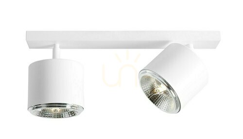 Prüfen Plafond Aldex Bot 2 Weiß LED GU10 1046PL_H