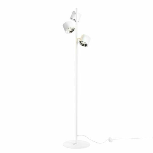 Prüfen Stehlampe Aldex Bot Weiß Metall 3-flammig LED GU10 1046A