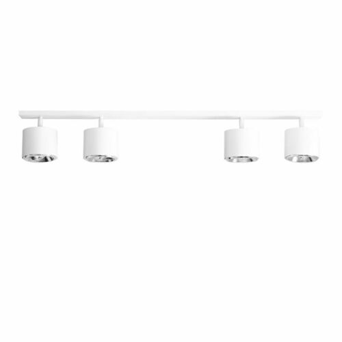Prüfen Weiße Deckenleuchte Aldex BOT CEILING 2×2 4×GU10 100 cm 1046PL_L1