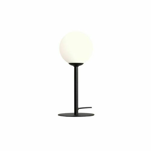 Prüfen Schreibtischlampe Aldex Pinne Schwarz Metall Glas LED E14 1080B1