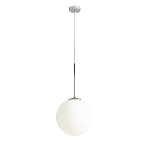 Prüfen Pendelleuchte Aldex Bosso Medium 30 cm Chrom Glas Metall 1087G4