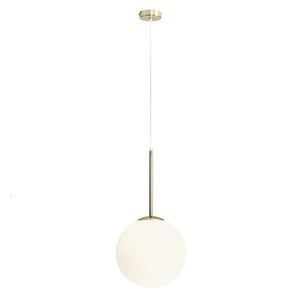 Pendelleuchte Aldex Bosso Medium 30 Gold Metall Glas 1087G30