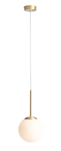 Pendelleuchte Aldex Bosso Mini 20 Messing Opalglas E27 1087XS40 small 0