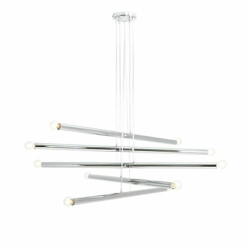 Prüfen Pendelleuchte Aldex Tubo 10 Chrom 1072M4
