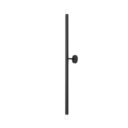 Prüfen Wandleuchte Aldex Tubo 2 Schwarz Metall E14 1072D1_L