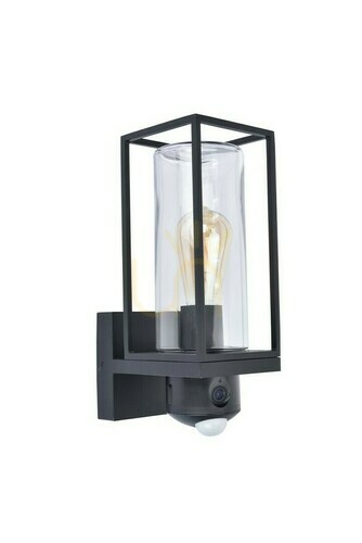 Prüfen Außenwandleuchte Lutec FLAIR schwarz Aluminium 32,6 cm 5288811012