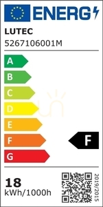 Außenwandleuchte Lutec ELARA 5267106001 LED Edelstahl silber 17,5W IP54 small 2