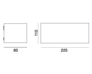 Außenwandleuchte ASKER 1511 graphit 7016 8W 3000K Norlys small 6