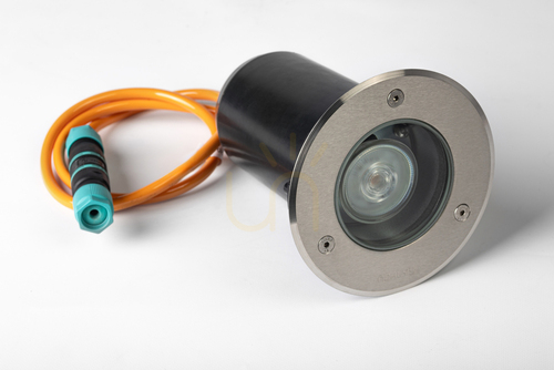 Prüfen Befahrbare Bodeneinbauleuchte Rena 1550ST, Edelstahl, rund, LED GU10 5,3 W 3000 K – NORLYS