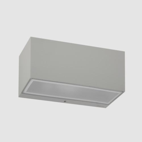 Prüfen Außenwandleuchte ASKER Small Pro 1720 Aluminium 9006 8.4W 3000K Norlys
