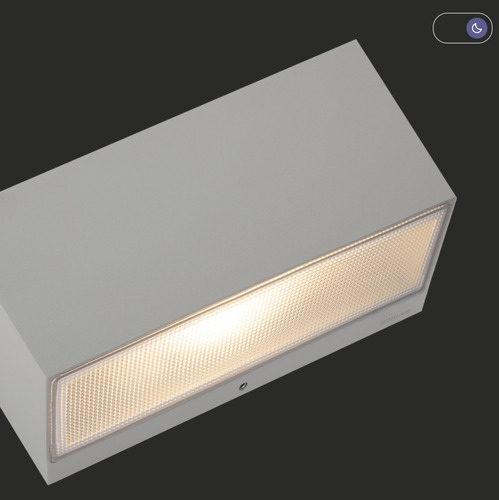Prüfen Außenwandleuchte ASKER Small Pro 1720 Aluminium 9006 8.4W 3000K Norlys