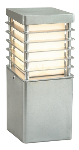 Prüfen Pollerleuchte Halmstad 212GA 26 cm, feuerverzinkt, mit LED-Lampe E27 2700 K NORLYS