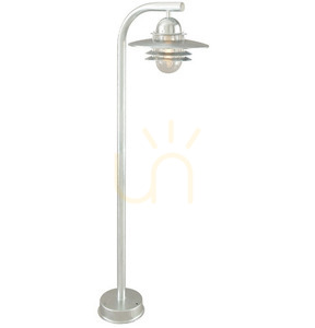 Pollerleuchte Oslo 245GA feuerverzinkt, E27, 118 cm – NORLYS small 0