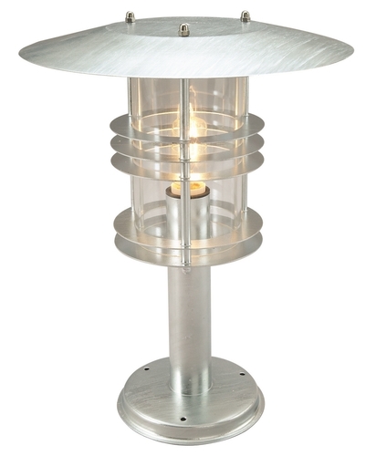 Prüfen Norlys Stockholm Big 287 Galvanisiert E27 77W Gartenlampe