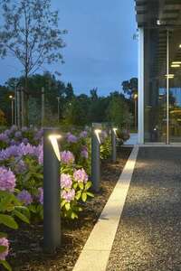 Pollerleuchte Norlys Oppland 5123GR graphit, LED 8,2 W 4000 K, 85 cm small 2