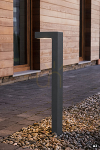 Wegeleuchte NORLYS Asker 5124GR Graphit RAL 7016, LED 7,2 W 4000 K, 85 cm, IP65 small 4