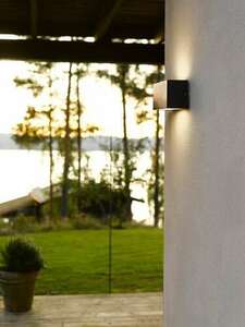ASKER Small Pro 5151 Aluminium 9006 5.4W 4000K Norlys Außenwandlampe small 2