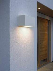 ASKER Small Pro 5151 Aluminium 9006 5.4W 4000K Norlys Außenwandlampe small 3