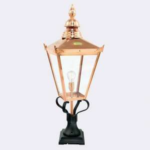 Pollerleuchte NORLYS Chelsea 956CO Kupfer E27 72 cm small 0