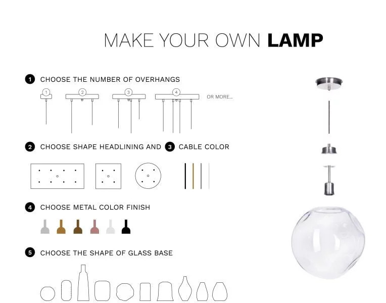 Anzeige Moderne Pendelleuchte Bacan 3er-Set Transparentes Messing Famlight Moderne Pendelleuchte Bacan 3er-Set Transparentes Messing Famlight