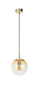 BACAN Küchen-Pendelleuchte 1er-Set Famlight 14,5 cm E27 60W Edelstahl small 0