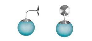 Stilvolle BACAN reisco Wand-Hängeleuchte Famlight Messing small 4
