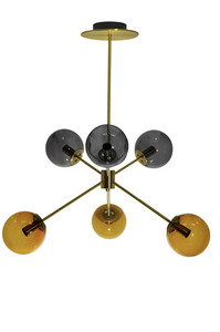 Stilvolle BACAN MO22 Pendelleuchte 6er-Set Famlight small 0
