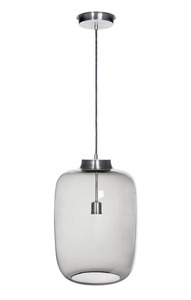 Famlight moderne Pendelleuchte Laut grau Messing small 0