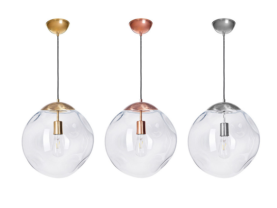 Vorschau Famlight Mico Moderne Pendelleuchte aus transparentem Kupfer Famlight Mico Moderne Pendelleuchte aus transparentem Kupfer