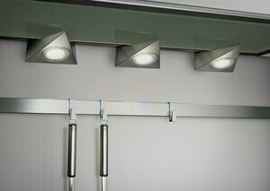 3er-Set LED-Unterbauleuchten Trio ECCO 273370307 – Nickel matt small 1