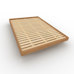 Holzbett WoodMan CARRE 200x200 Karamell Buche Massivholz WUA-01482 small 2