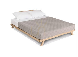 Doppelbett WoodMan Allegro 180x200 Buchenholz roh WUA-01046 small 1