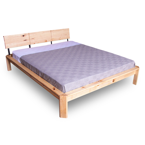Prüfen Loft Doppelbett WoodMan 180x200 Buche natur Leinsamenöl WUA-01255