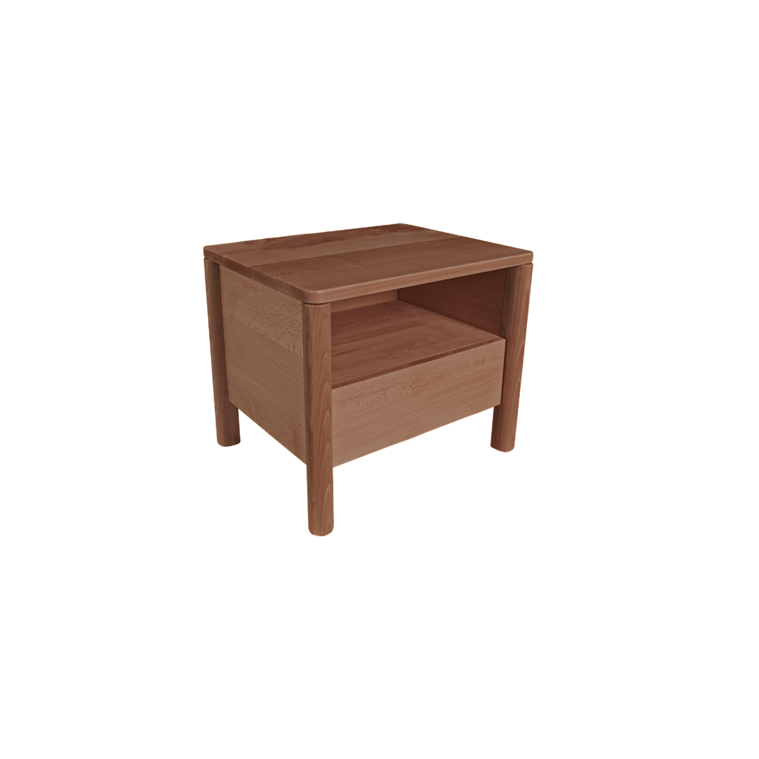 Bedside Table WoodMan Drop Caramel Solid Beech Wood WUA-01265